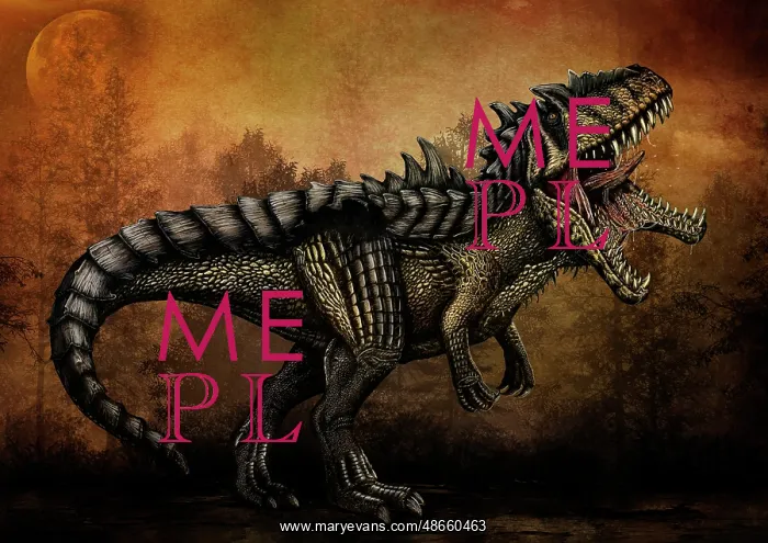  : Hybridized Giganotosaurus dinosaur
