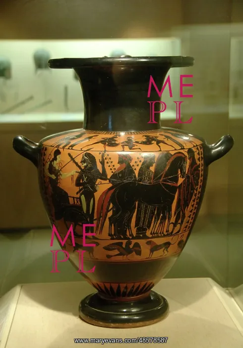 : HYDRIA by LYSIPPIDES. 525 B.C. Greece : HYDRIA by LYSIPPIDES. 525 B.C. Greece