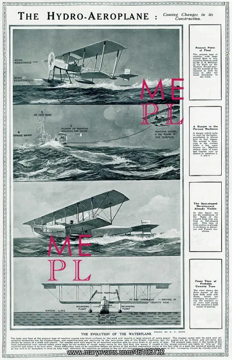 : The hydro-aeroplane by G. H. Davis : The hydro-aeroplane by G. H. Davis