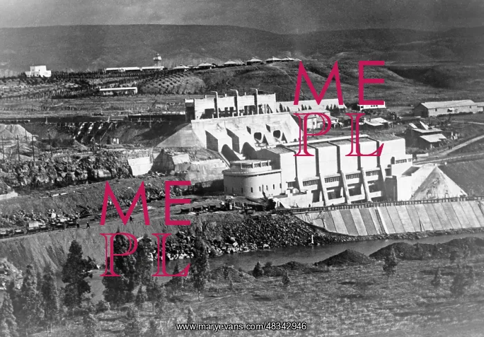 : Hydroelectric facility Naharayim, 1932 : Hydroelectric facility Naharayim, 1932