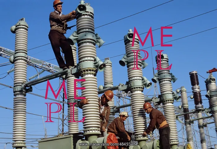 : Hydroelectric power station in Mary, 1982 : Hydroelectric power station in Mary, 1982
