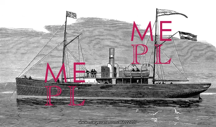 : The Hydromotor Ship, 1881 : The Hydromotor Ship, 1881