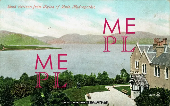 : Hydropathic Institute Hotel & Loch Striven, Kyles of Bute : Hydropathic Institute Hotel & Loch Striven, Kyles of Bute