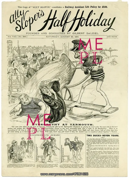 : Hydropathy at Yarmouth / Ally Sloper : Hydropathy at Yarmouth / Ally Sloper