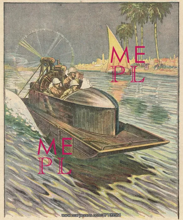 : Hydroplane on the Tigris : Hydroplane on the Tigris