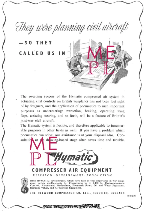 : Hymatic Compressed Air Equipment : Hymatic Compressed Air Equipment