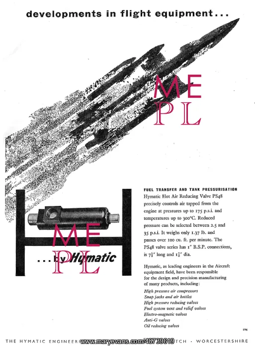 : Hymatic Fuel Transfer & Tank Pressurisation : Hymatic Fuel Transfer & Tank Pressurisation