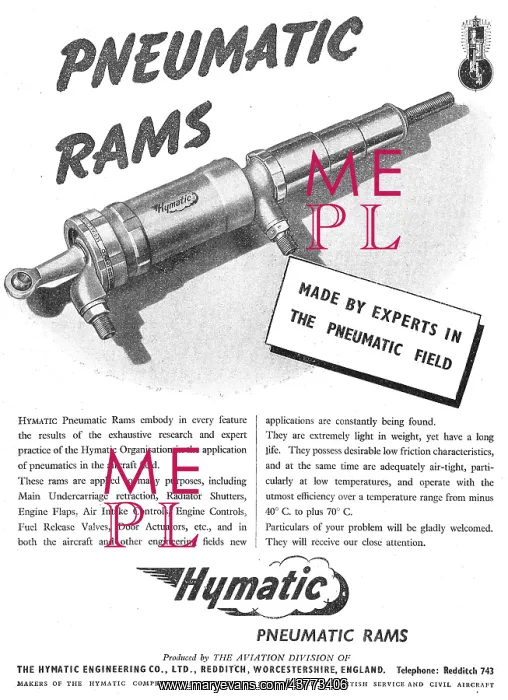 : Hymatic Pneumatic Rams : Hymatic Pneumatic Rams