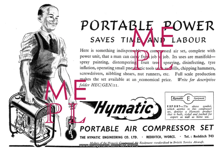 : Hymatic Portable Air Compressors : Hymatic Portable Air Compressors