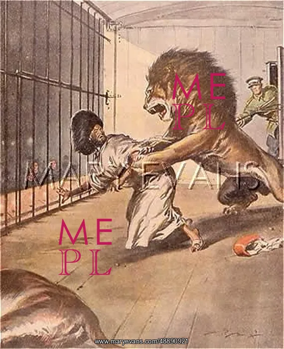 : HYPNOTISING A LION : HYPNOTISING A LION