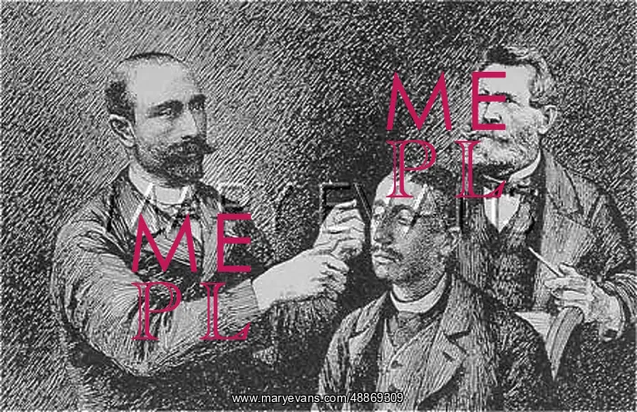 : Hypnotism: Tissie hypnotises Albert : Hypnotism: Tissie hypnotises Albert