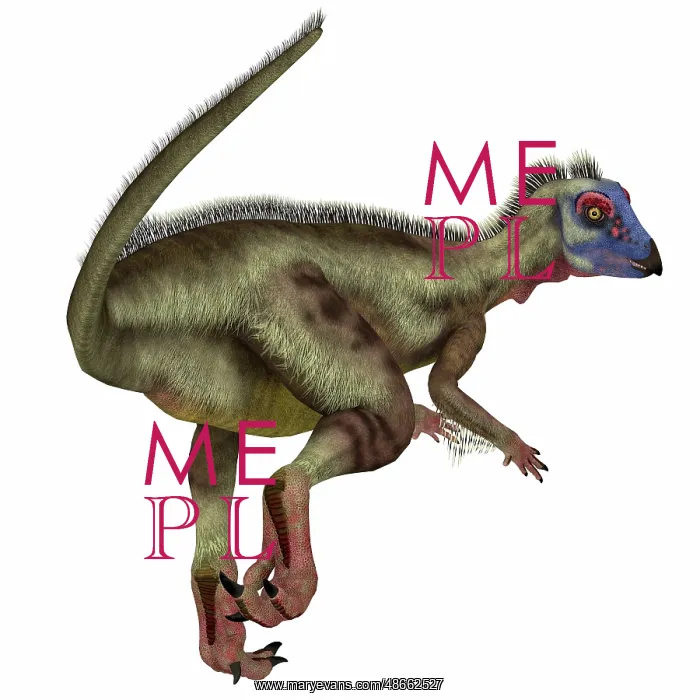 : Hypsilophodon dinosaur : Hypsilophodon dinosaur