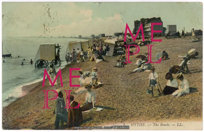  : HYTHE / BEACH / 1905