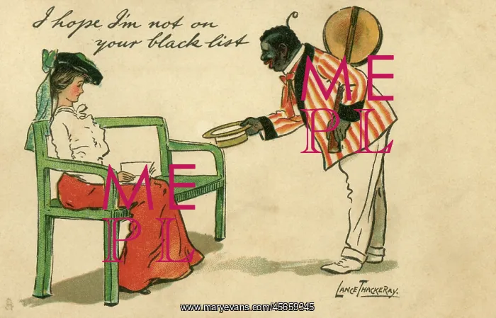 : I hope I'm not on your Black List : I hope I'm not on your Black List