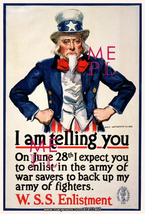 : I am telling you - On June 28th I expect you to enlist in th : I am telling you - On June 28th I expect you to enlist in th