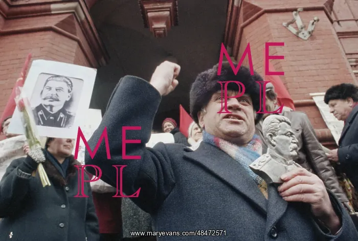 : I. V. Stalin memorial rally : I. V. Stalin memorial rally