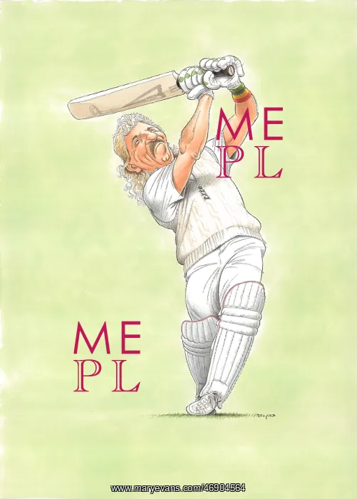 : Ian Botham - England cricketer : Ian Botham - England cricketer