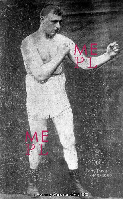  : Ian Hague, English boxer