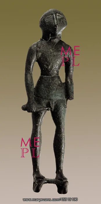: Iberian ex-voto: Warrior : Iberian ex-voto: Warrior