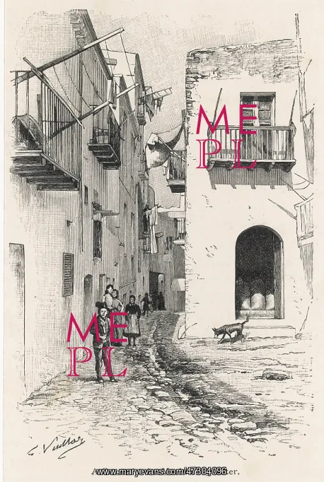  : IBIZA STREET SCENE 1896