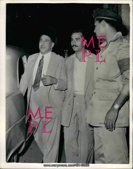 : Ibrahim Farag leaving car after his arrest, Cairo : Ibrahim Farag leaving car after his arrest, Cairo