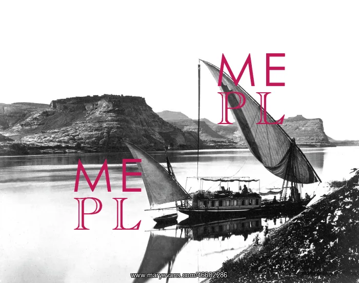  : Ibrim, Traveller's Boat c1857
