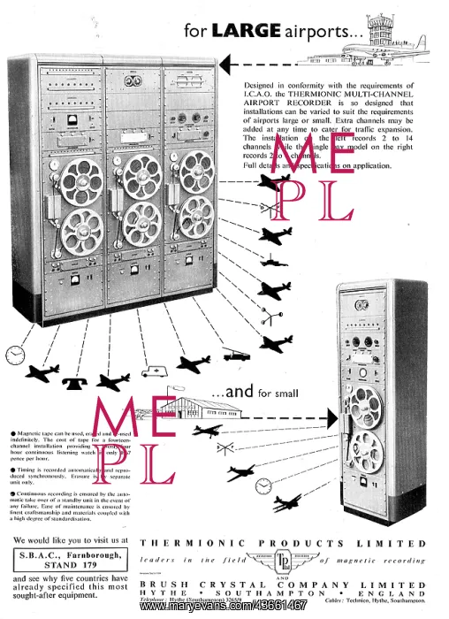 : ICAO Spec Thermionic Multi Channel Airport Recorder : ICAO Spec Thermionic Multi Channel Airport Recorder