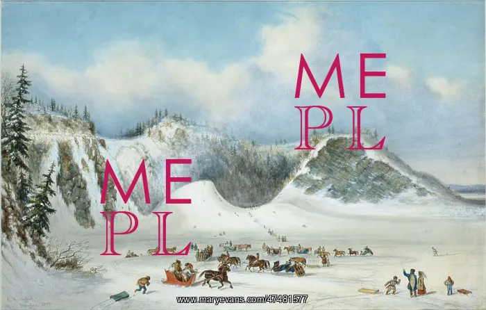 : The Ice Cones at the falls of Montmorencey : The Ice Cones at the falls of Montmorencey