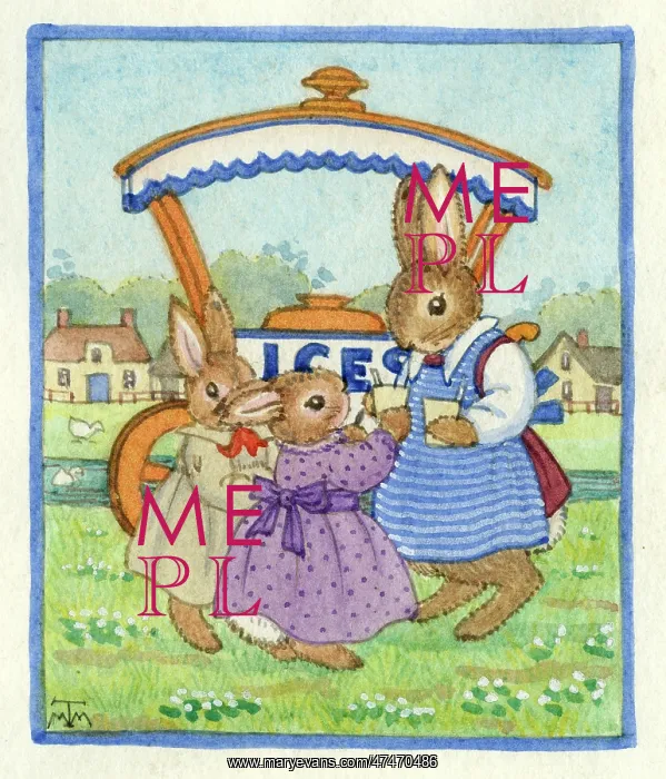 : The Ice Cream Cart ? rabbits : The Ice Cream Cart ? rabbits