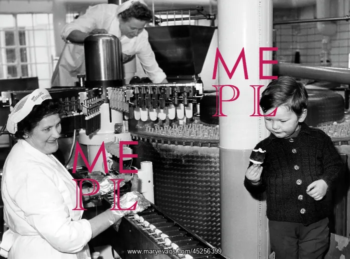 : Ice cream production in Bremen : Ice cream production in Bremen