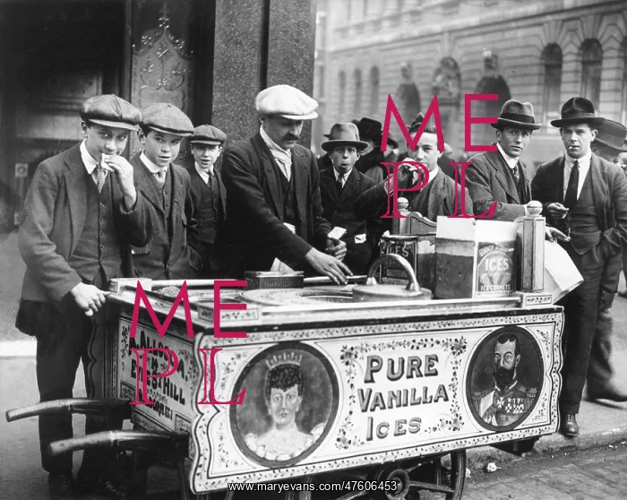 : Ice cream vendor at time of 1911 Coronation : Ice cream vendor at time of 1911 Coronation
