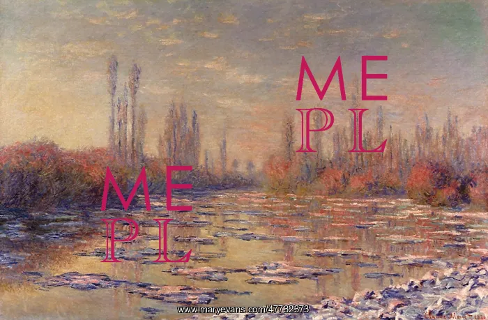  : The Ice Floes, by Monet