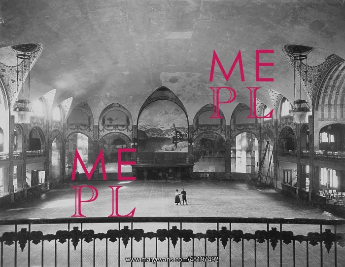 : Ice Palace in Berlin, 1908 : Ice Palace in Berlin, 1908