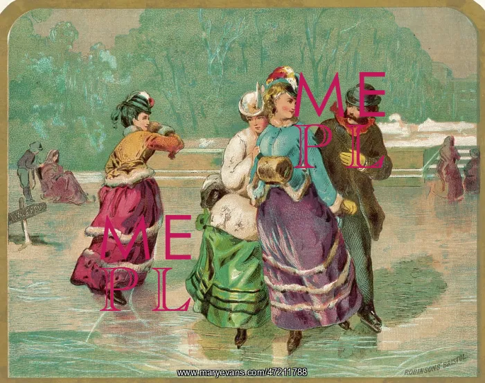  : Ice Skating 1870