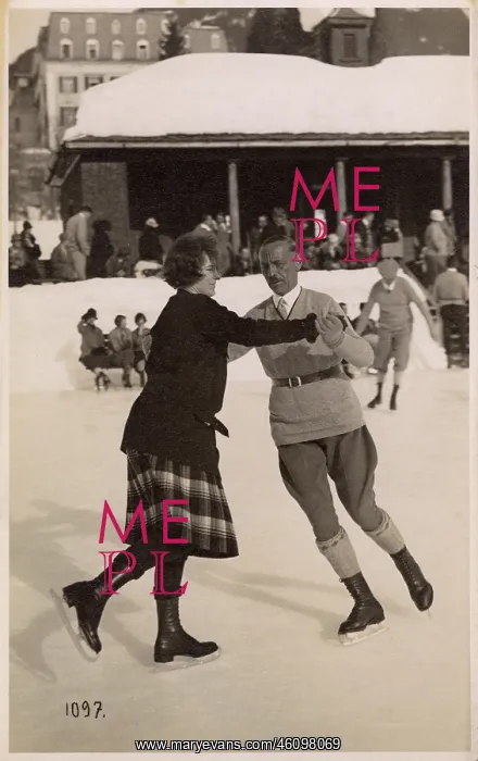  : Ice Skating pair - Klosters, Switzerland