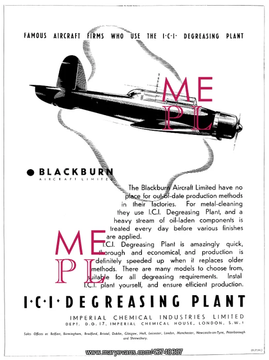 : ICI Degreasing Plant : ICI Degreasing Plant