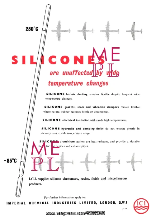  : ICI Silicones, Elastomers, Resins