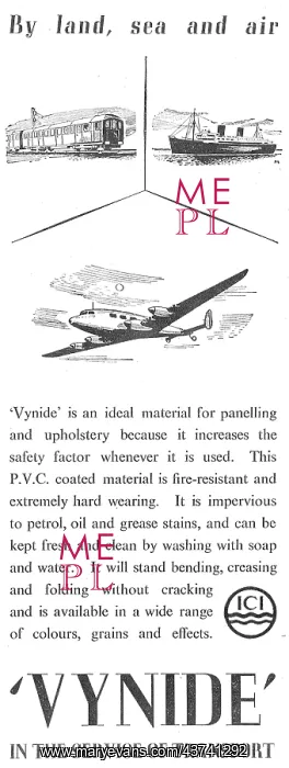 : ICI Vynide For Cabin Panelling & Upholstery : ICI Vynide For Cabin Panelling & Upholstery