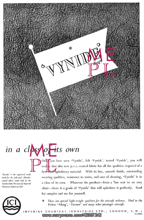 : ICI Vynide PVC Coated Fabric : ICI Vynide PVC Coated Fabric