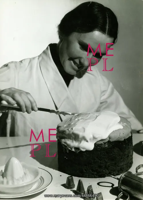 : ICING A CHRISTMAS CAKE : ICING A CHRISTMAS CAKE