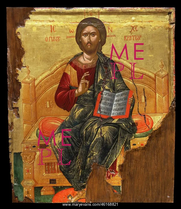  : Icon, Museum, Monastery of St John Lambadistis, Cyprus