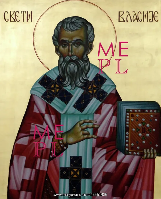  : Icon of a Saint. Dubrovnik. Croatia