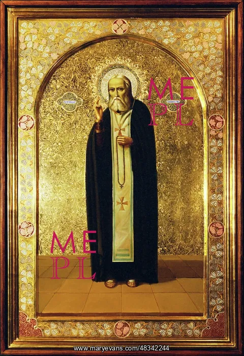  : Icon of Seraphim of Sarov, 1993