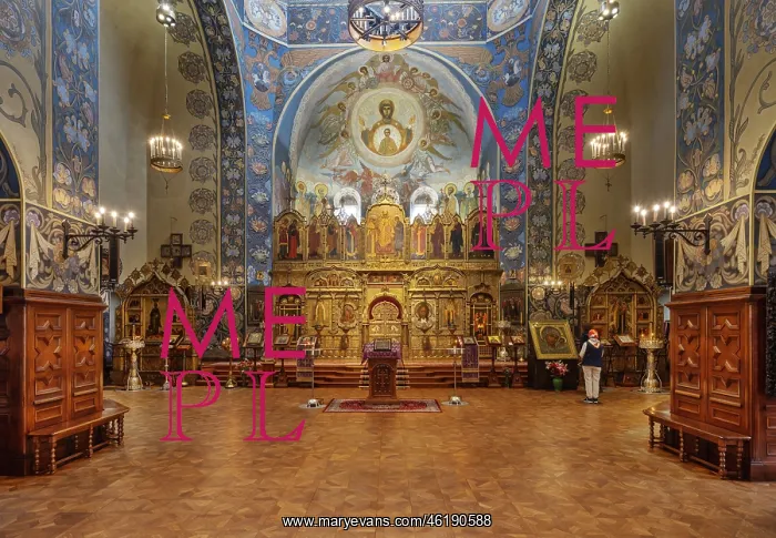  : Iconostasis, Cathedrale Saint-Nicolas, Nice, France