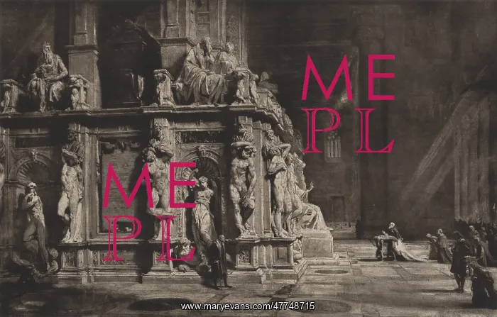 : Ideal reconstruction of tomb of Pope Julius II : Ideal reconstruction of tomb of Pope Julius II