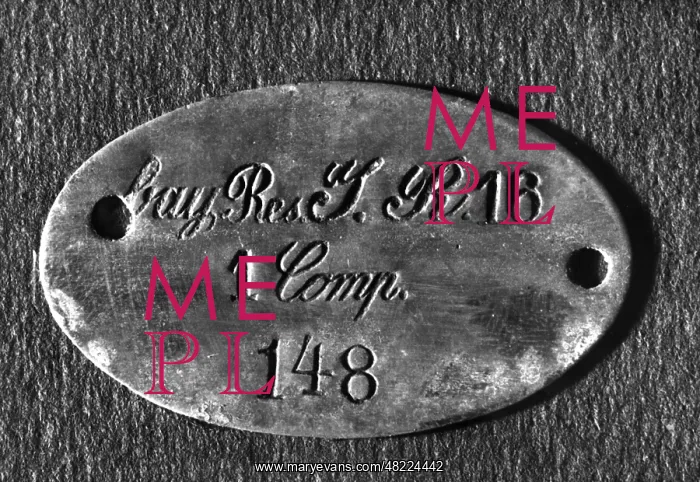 : Identification tag of Adolf Hitler : Identification tag of Adolf Hitler