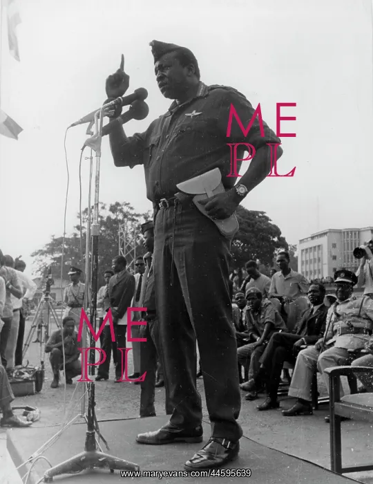 : Idi Amin Dada addresses Ugandan Asians, ordering : Idi Amin Dada addresses Ugandan Asians, ordering