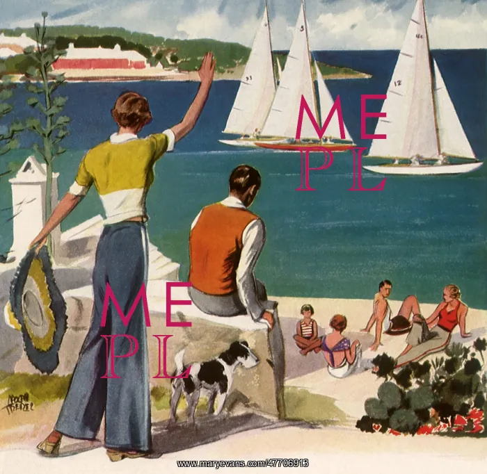  : Idyllic Beach Scene