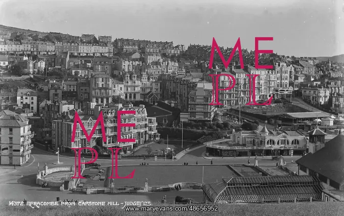 : Ifracombe from Capstone Hill : Ifracombe from Capstone Hill