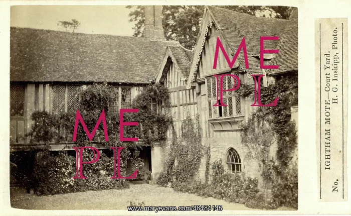  : Ightham Mote Courtyard, Kent